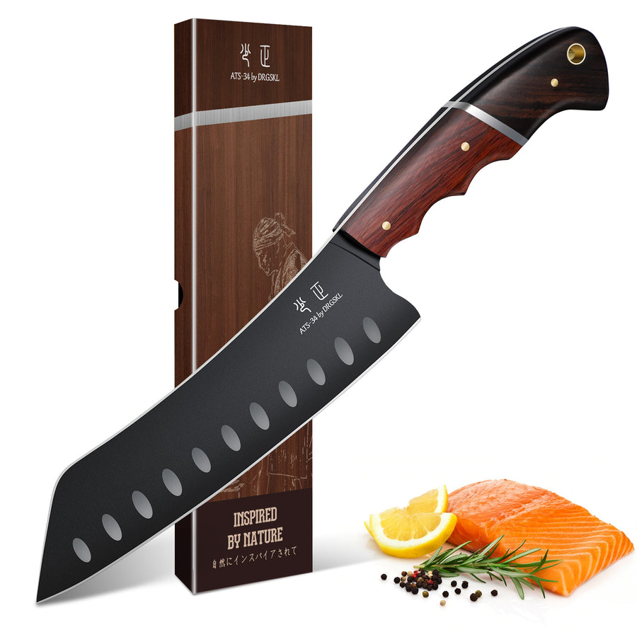 DRGSKL Santoku 7in · ATS-34