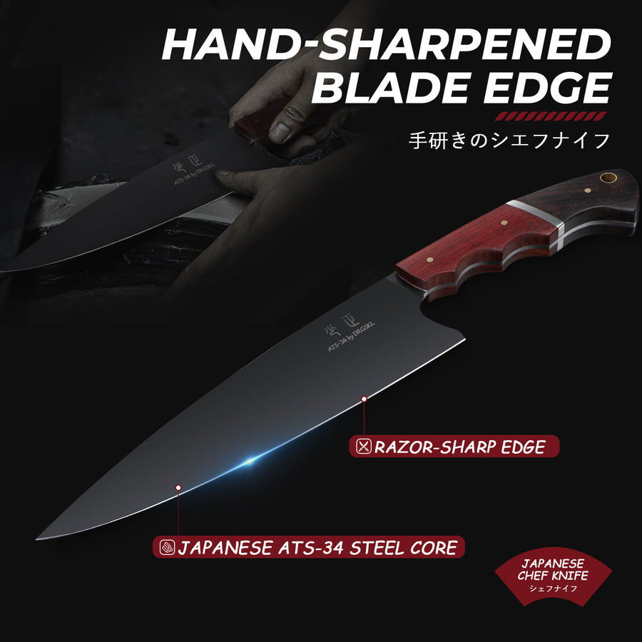 DRGSKL Chef's Knife 8in · ATS-34